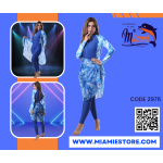 مايوه ميامى بوركيني مطبوع 2976