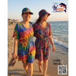 Miami Beach Dress + Cap Code 3015
